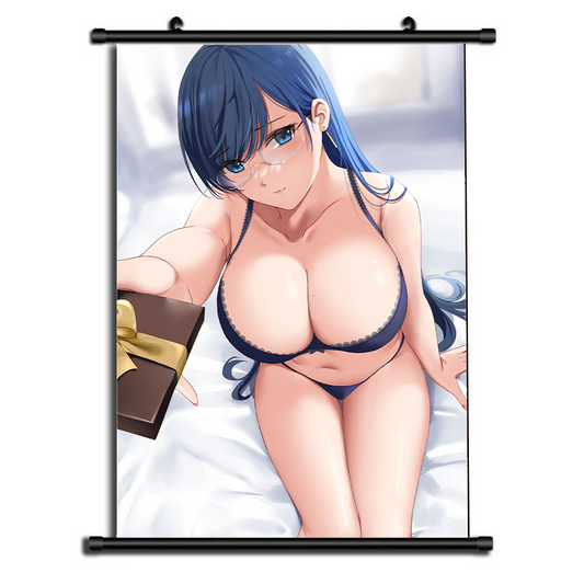 Anime Poster Wall Scroll Painting - 2 versions