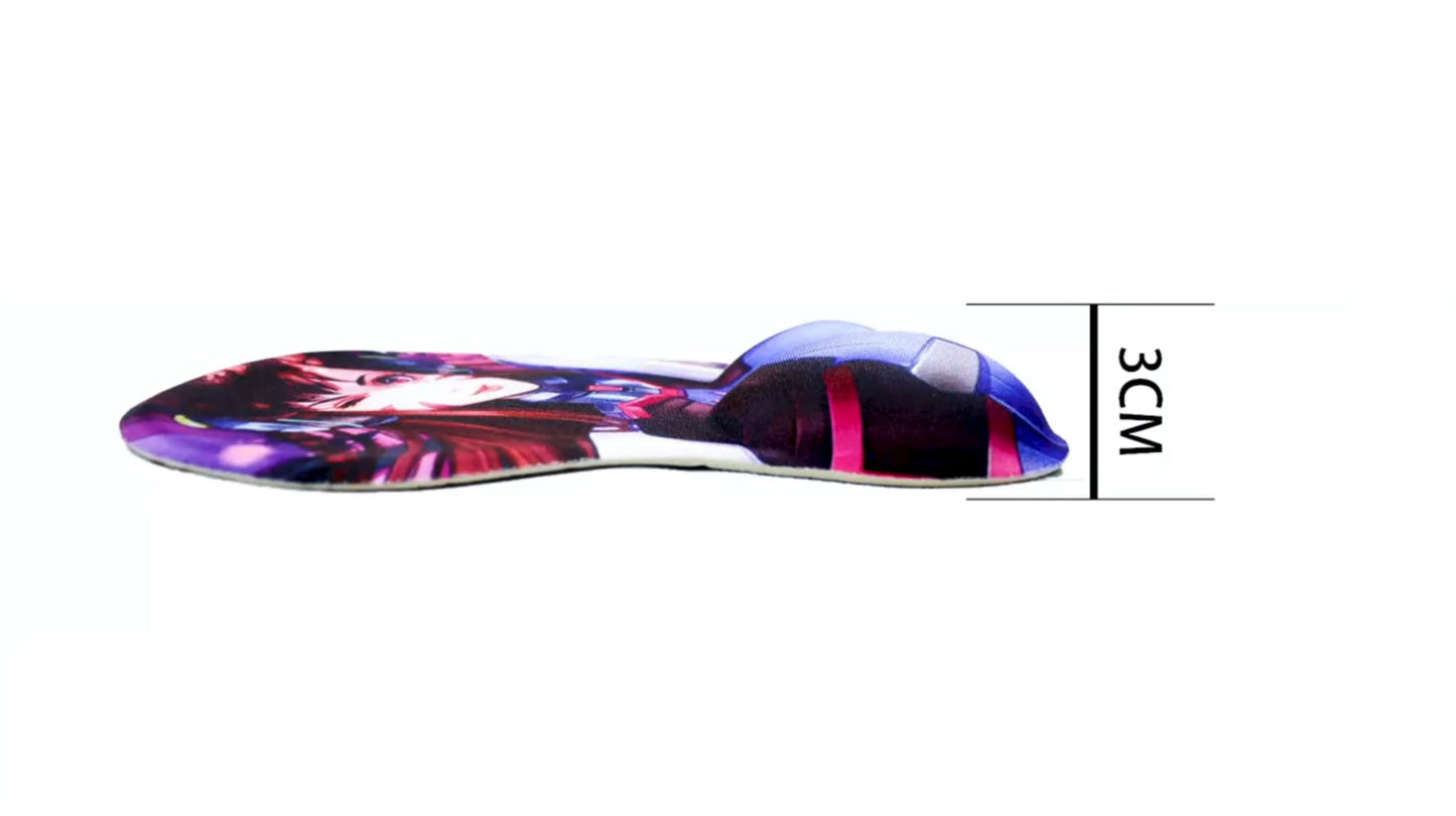 [Cosplayer Aery Tiefling] Official 3D Oppai Mousepad - Asuna