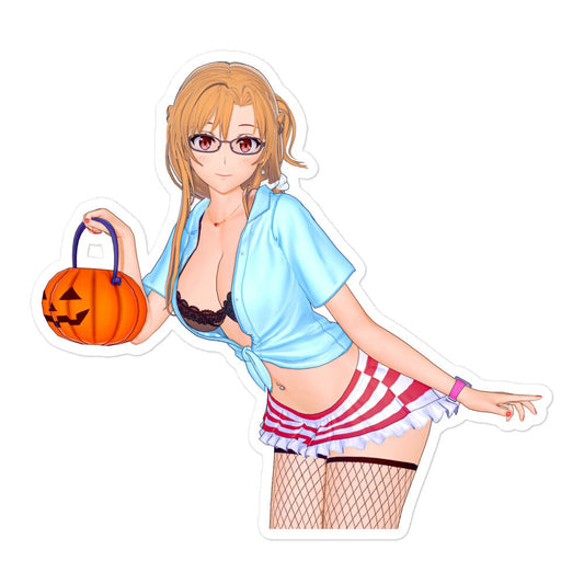 Anime Sexy Girl Sticker Waterproof Halloween - Ecchi Waifu