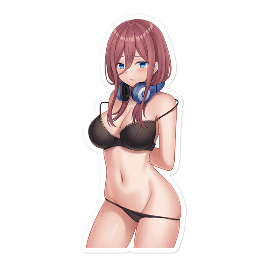 Anime Sexy Girl Sticker Waterproof - Ecchi Waifu