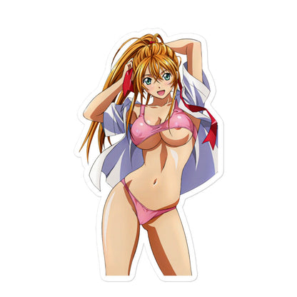 Waterproof Sticker Sexy Girl - Ecchi Anime Waifu