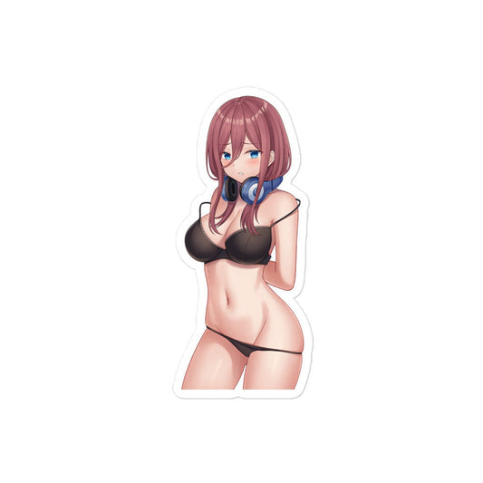 Anime Sexy Girl Sticker Waterproof - Ecchi Waifu