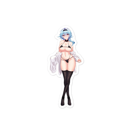 Anime Sexy Girl Sticker Eula Manga Waterproof Waifu - Fan made merchandise