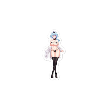 Anime Sexy Girl Sticker Eula Manga Waterproof Waifu - Fan made merchandise