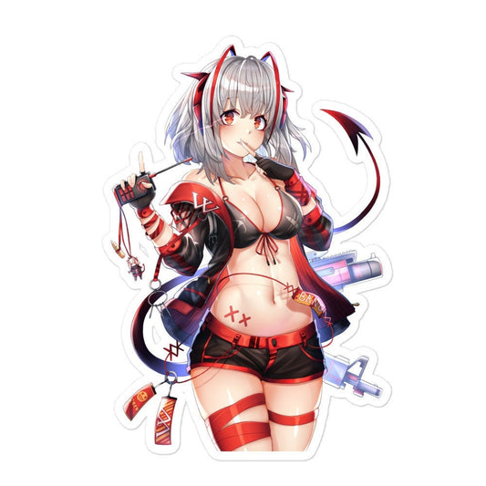 Anime Sexy Girl Sticker Waterproof - Ecchi Waifu