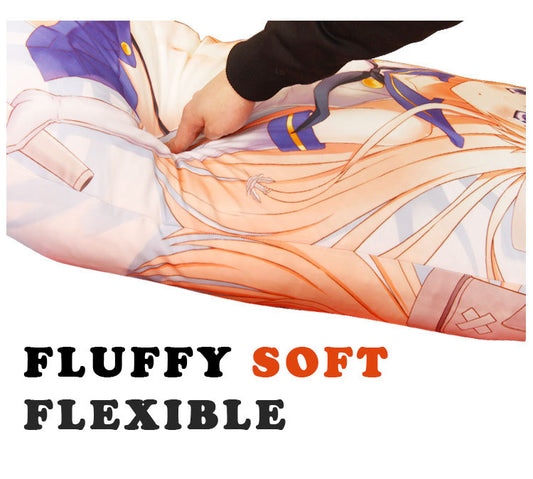 Dakimakura Eula - Genshin Impact Body Pillow - Fan made merchandise - Pillowcase only
