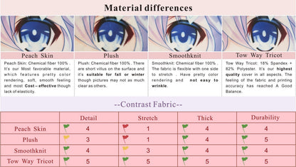 Anime Dakimakura Body Pillow - Waifu Hugging - Pillowcase only