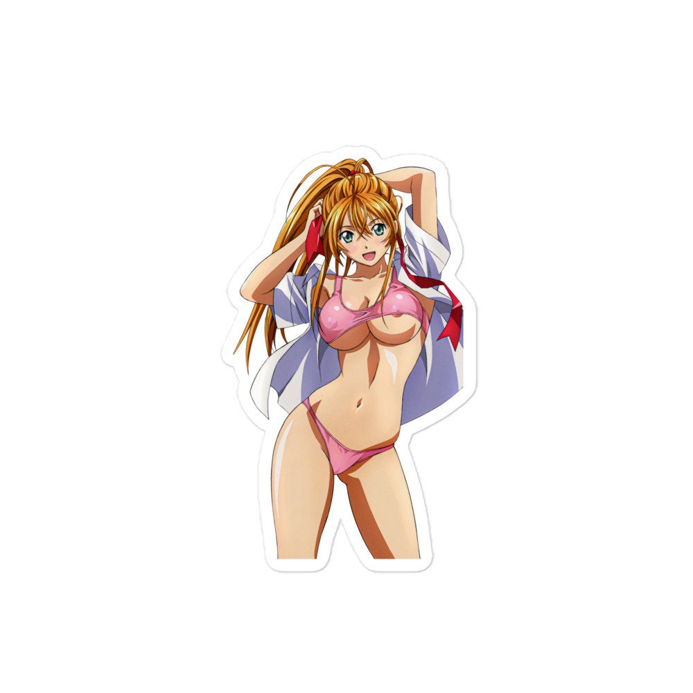 Waterproof Sticker Sexy Girl - Ecchi Anime Waifu