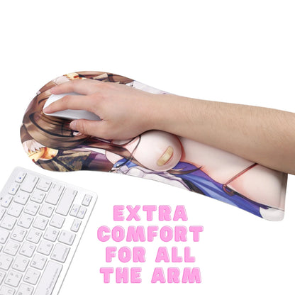 Custom made Anime 3D Mouse Pad Boobs Full Body Oppai Personalized Gaming Gift