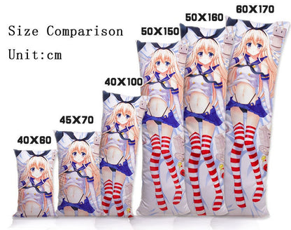 Custom Made Dakimakura - Body Pillow Cover - Anime Pillow Case
