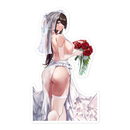 Anime Sexy Girl Sticker Beidou Genshin Impact Waterproof Waifu - Fan made merchandise